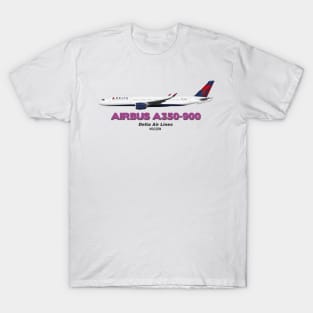 Airbus A350-900 - Delta Air Lines T-Shirt